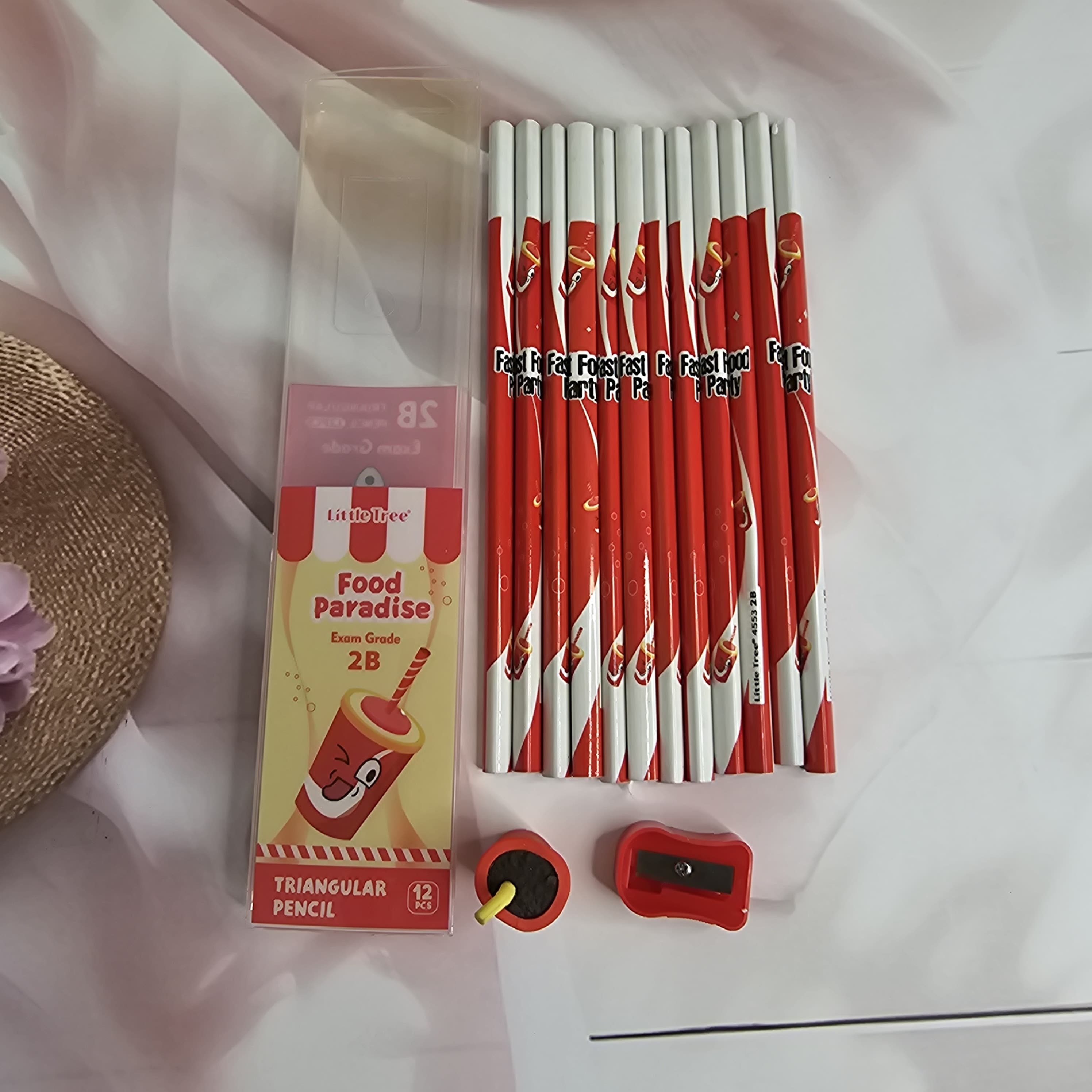 Fast Food Pencil Set for Kids: Includes themed pencils, eraser, and sharpener. Fun stationery for school and drawing.
www.usmile.toys